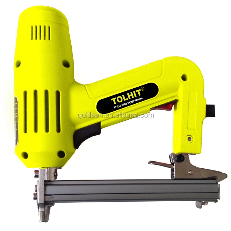 Tolhit 1500w 1013j Lower Noise Handheld Electric Floor Brad Nailer