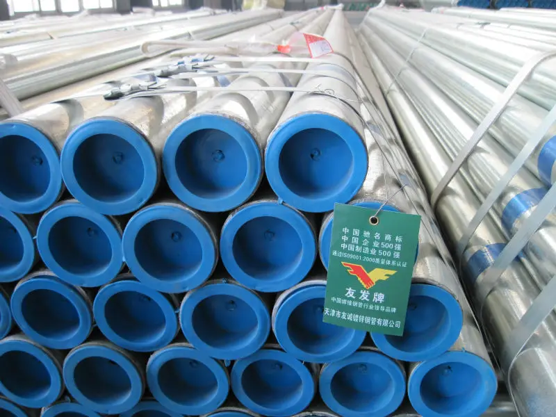 ERW Galvanised Steel Round Tube