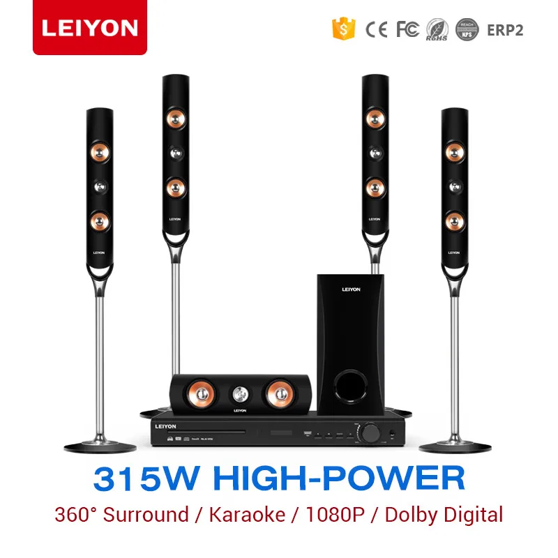 5.1 Channel Home Theatre System Standing Speaker 315w Tower Speaker
