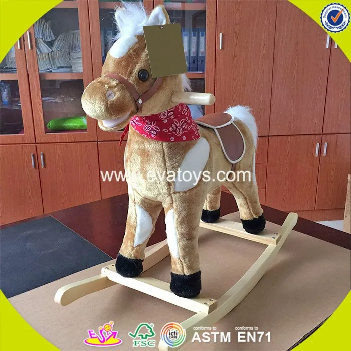 wooden rocking horse for 1 year old