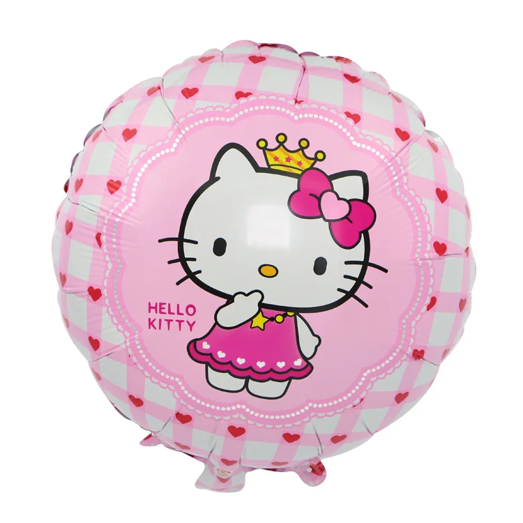 Cheap 18inch Hello  Kitty  Helium Aluminium Foil Balloon  For 