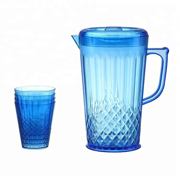 High Quality Modern Plastic Cold Water Jug With Cups Buy Cold Water