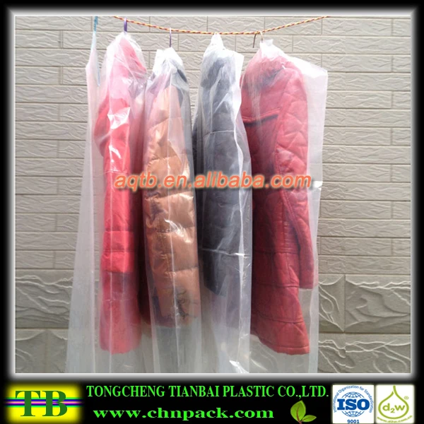 Cubierta De Plástico Para Traje De Embalaje Utilizado En Tienda De