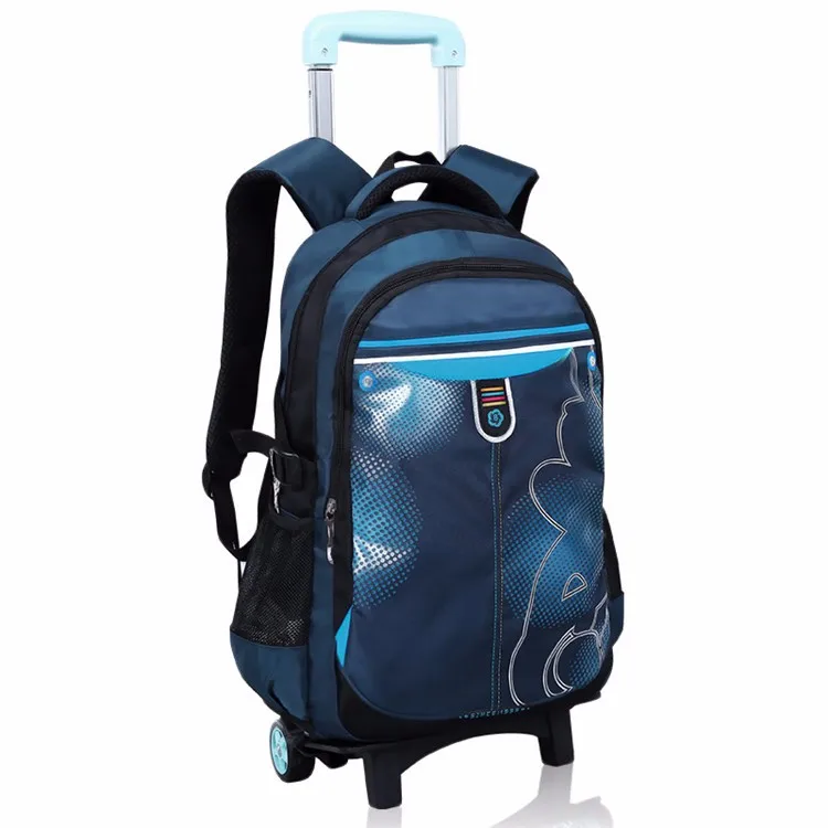 Popular Simple Design Wheeled Trolley Backpack School Trolley Bag - Buy ...