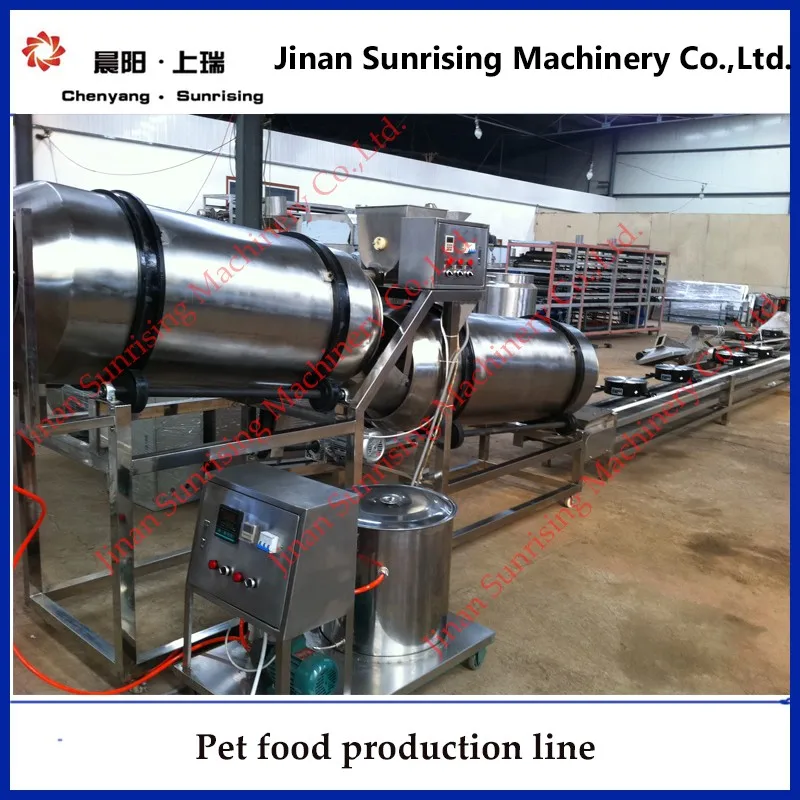 large capacity automatic pet dog food production line