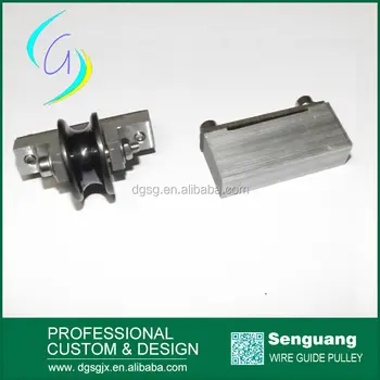 supply copper stranded wire twisted flyer bow pulley with bracket twisted flyer