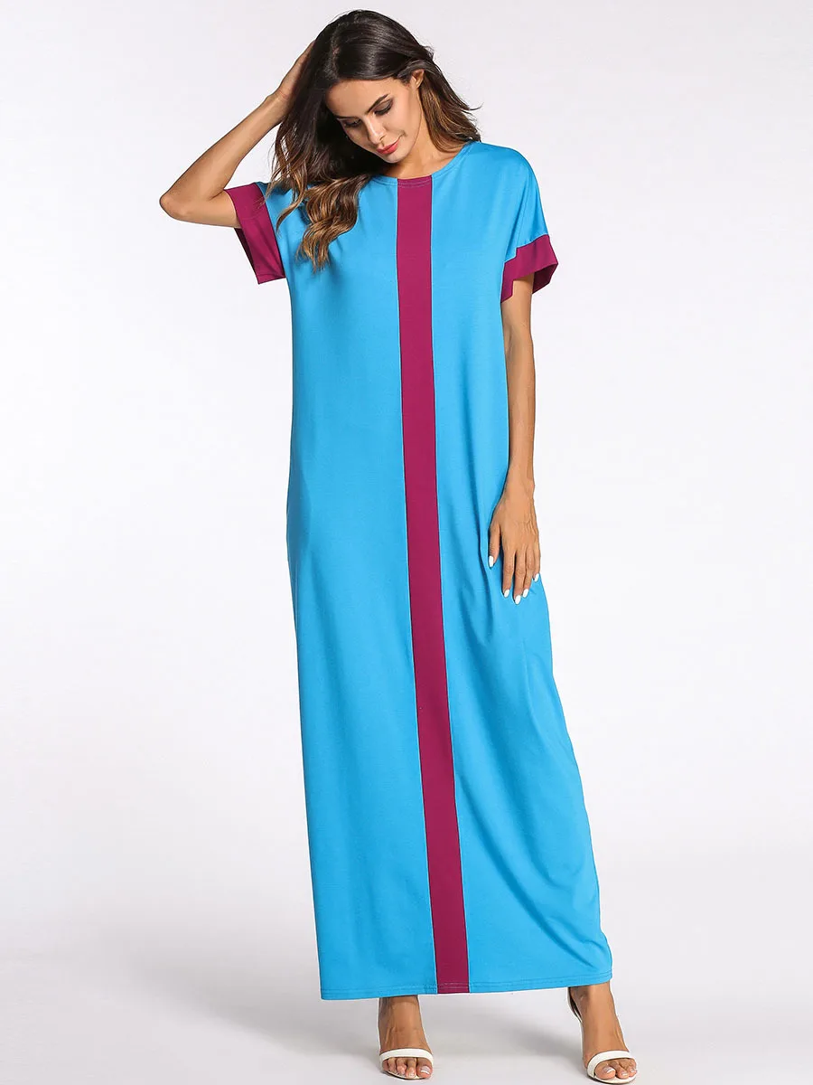 Chiffon Classic Dubai Casual Muslim Maxi Dress - Buy Chiffon Classic ...