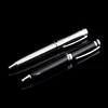 new custom logo promotion Shiny Black twist action metal ball pen for office writing or business gift luxury office pen