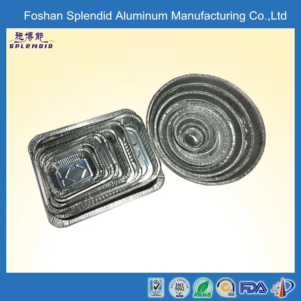 pizza storage container aluminum foil pan 450ml/500ml/600ml/750ml/900ml/1000ml