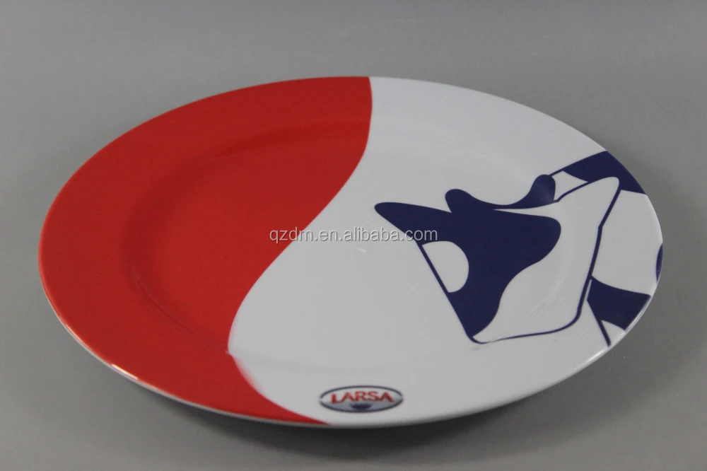 11 Inch Melamine Round Plates And Dishes Food Grade