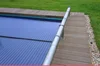 Hot selling automatic slatted pool cover built-in 12v motor