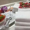 white cotton kitchen ribbed bar mop towel