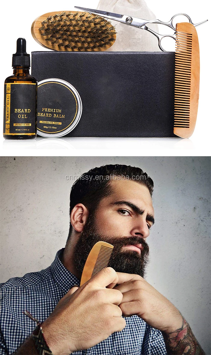 Best Beard Grooming & Trimming Kit For Men Care Growth Gift Set Beard ...