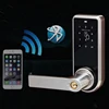 single latch mobile control remote control password pin code smart door lock APP lock
