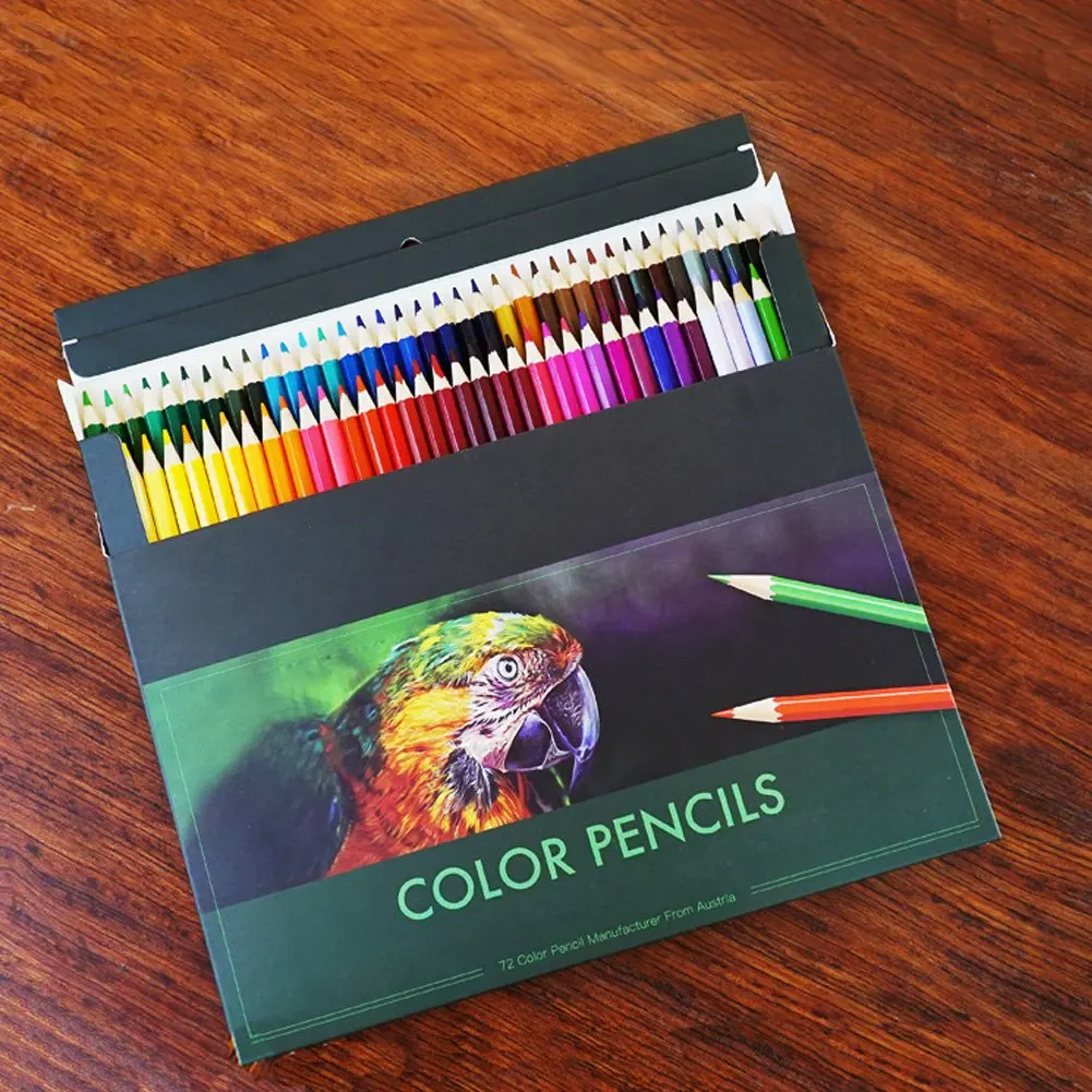 Buy Colored Pencils 72 Premium PreSharpened Color Pencil Set for