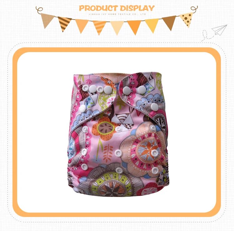 Waterproof Washable Adjustable Breathable Soft Baby Nappy