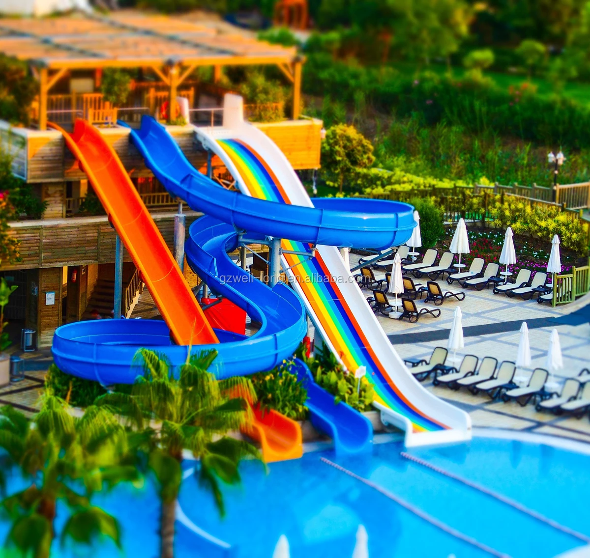 pool slides