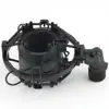 Black/SilverT2 3KG Bearable Load Mic Microphone Shock Mount Clip Holder Stand Radio Studio Sound Recording Bracket Professional