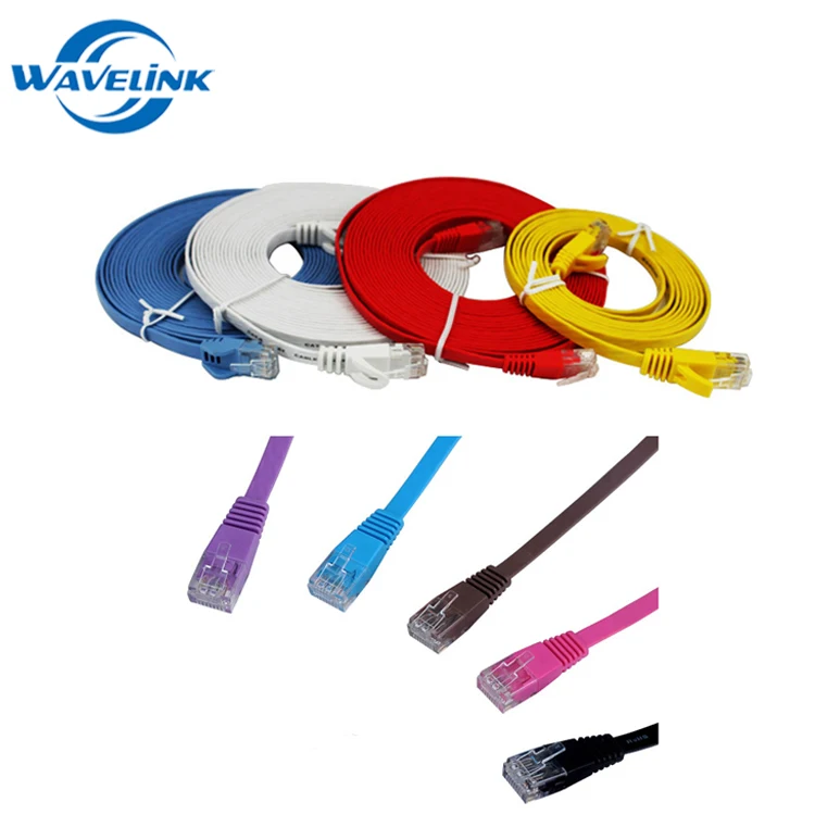 Ftp Utp 100ft Flat Network Cable Cat 6 Flat Cable