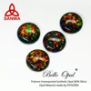 Factory Price Synthetic Opals round cabochon from Kyocera Opal Authorized distributor