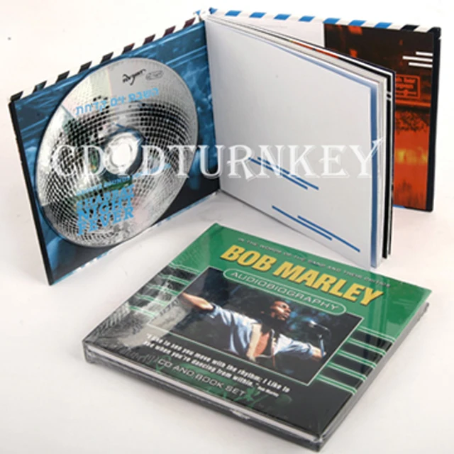 cd books with digitray packaging