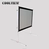 rear and front projection projection screen curved