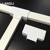 2019 High Quality pvc trunking accessories 16X16, 20x10,24x14 at all sizes Trunking Fitting Cable Connection