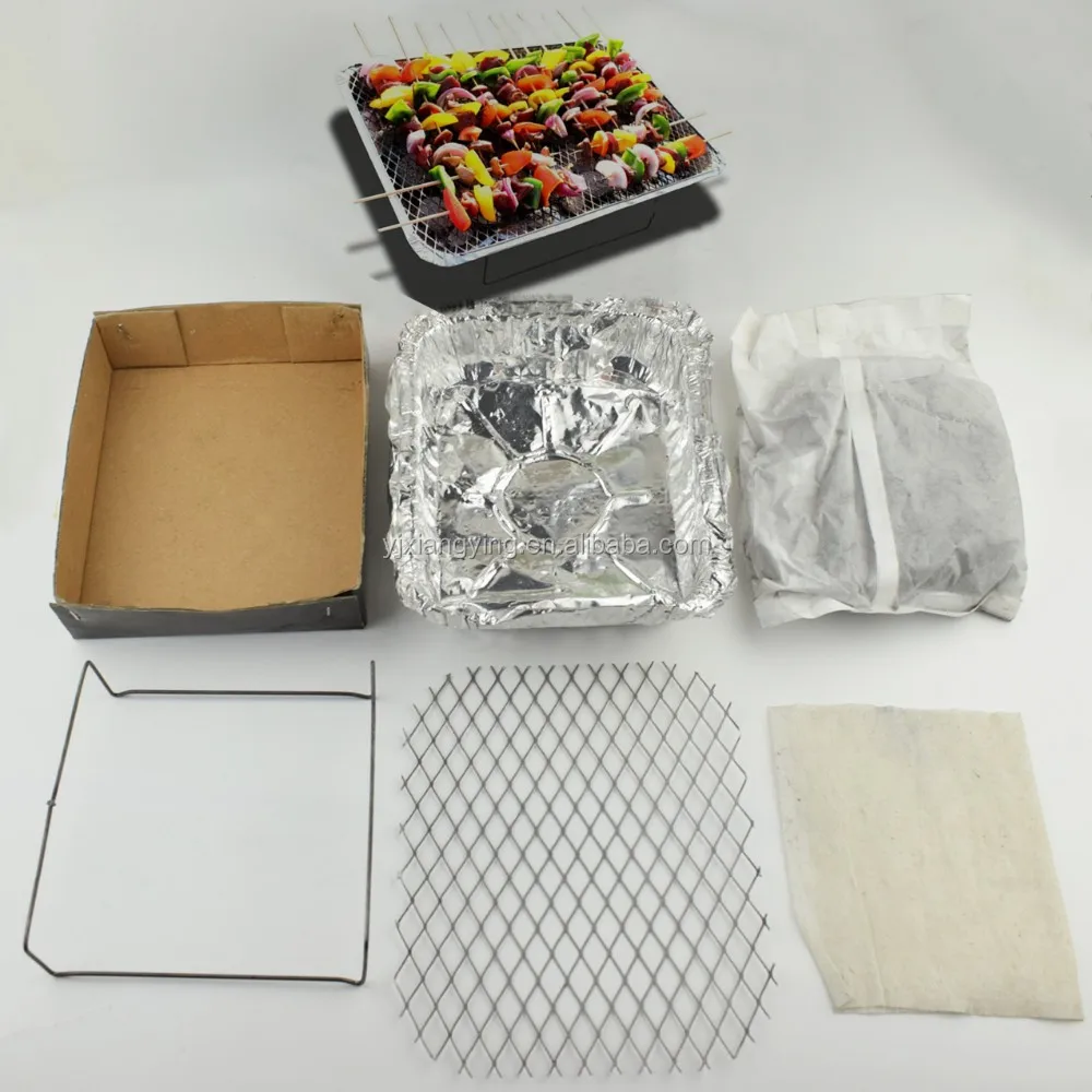 Barbecue Bbq Tools Aluminum Foil Pan Portable Single Use Instant