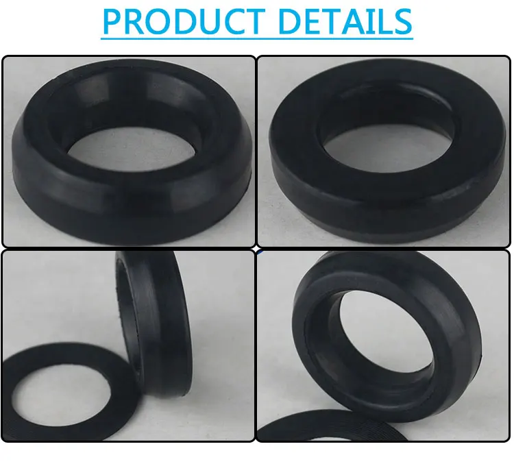 Good oil resistance high quality low price rubber gasket custom rubber flat gasket