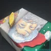 Miniature Wind Up Christmas Musical Box