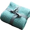 SZPLH Cotton Cable Knitted throw& blanket for sofa