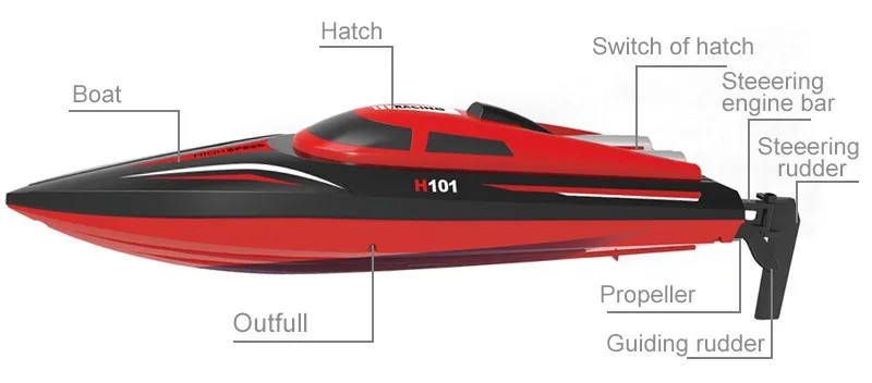 rc boat longest run time