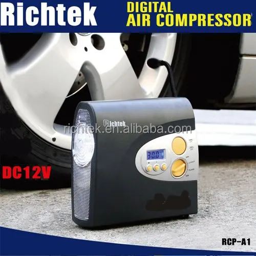 car air pump with digital gauge