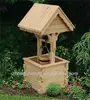 2014 decorative wooden wells
