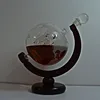 1400ML Whiskey Etched Globe spirits wine Decanter with Cork