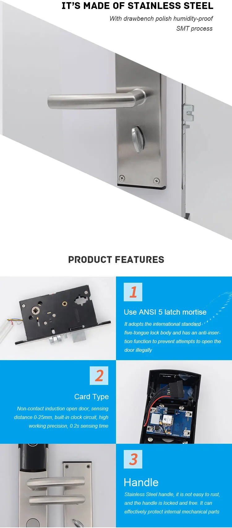 deadbolt wireless hotel lock