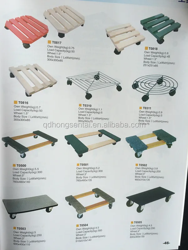 Four Wheels Furniture Moving Platform Trolley Without Handle Buy