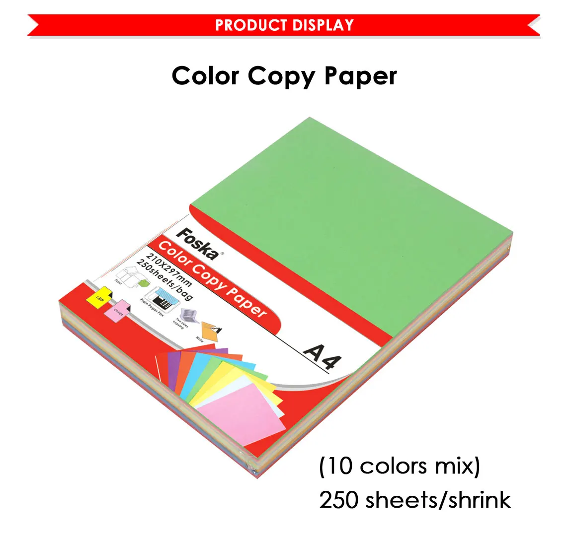 80gsm A4 Color Copy Paper Buy Copy Paper,A4 Copy Paper,Color Copy