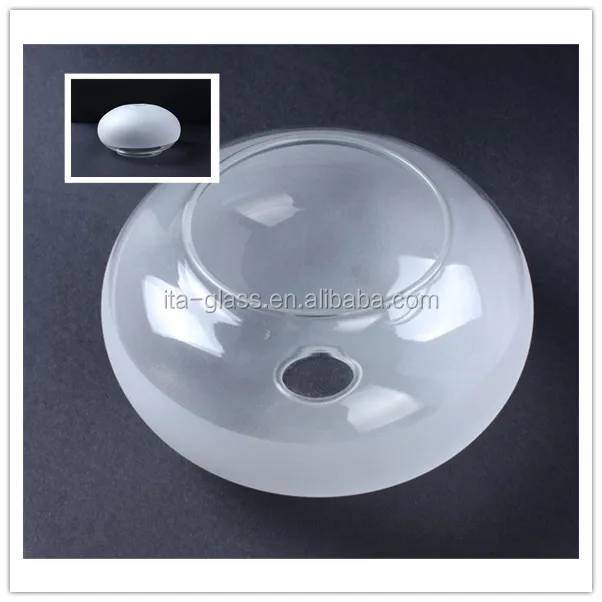 China Supplier Modern Flat Glass Lamp Globe,Partical Frosted Glass Lamp