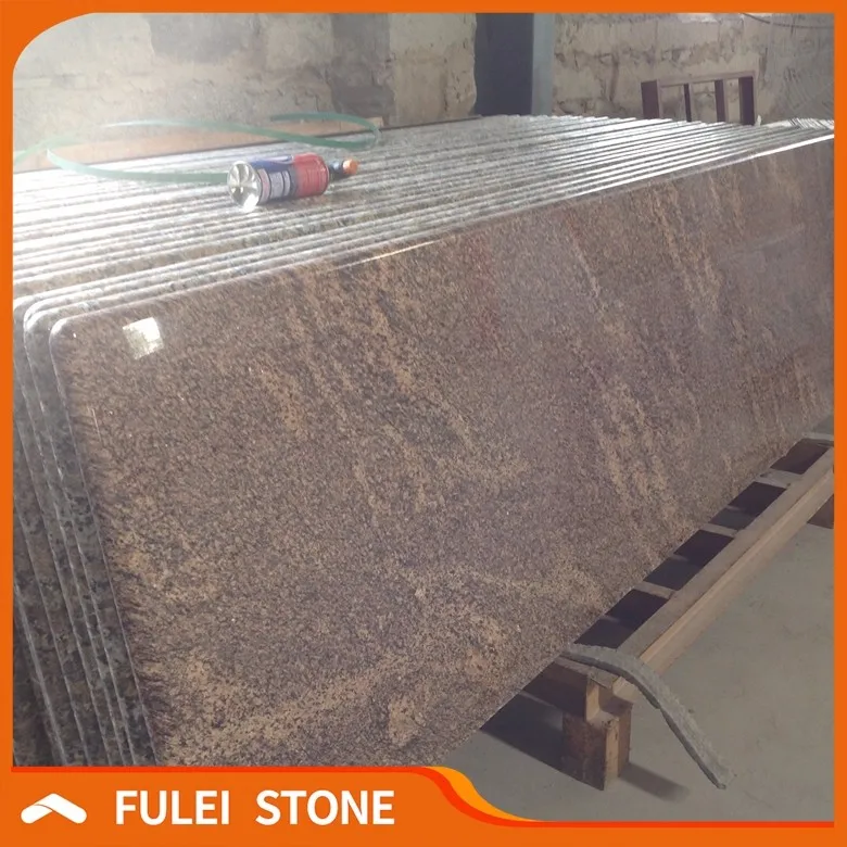 High quality exotic brazil giallo gold california granite for sale