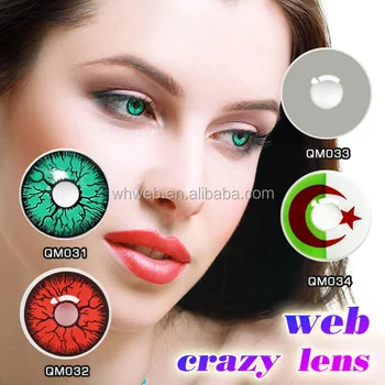 Vampire Crazy Eyes Contact Lenses Anime Contacts Halloween Contact