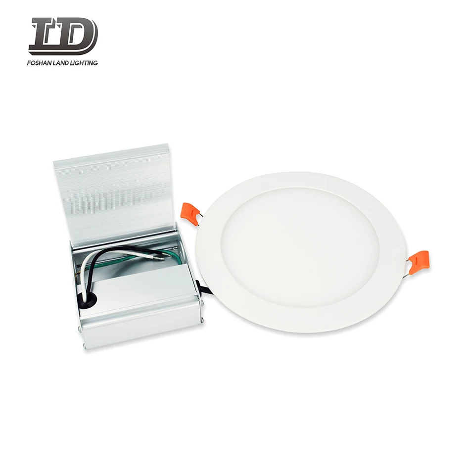 6'' ETL listed ultra thin recessed ceiling downlight round LED panel light