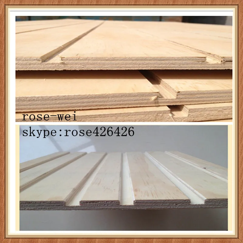 1220x2440mm 9mm 12mm T&g Full Pine W Groove Plywood Buy W Groove