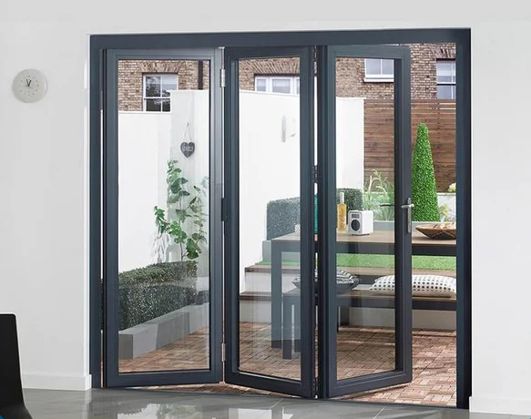 install accordion door