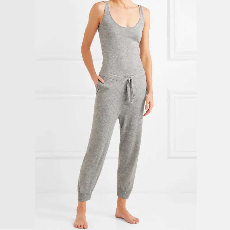 cashmere lined yoga pants