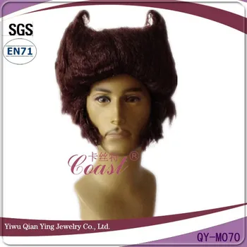 Short Brown Synthetic X-men Wolverine Cosplay Wig - Buy Cosplay Male