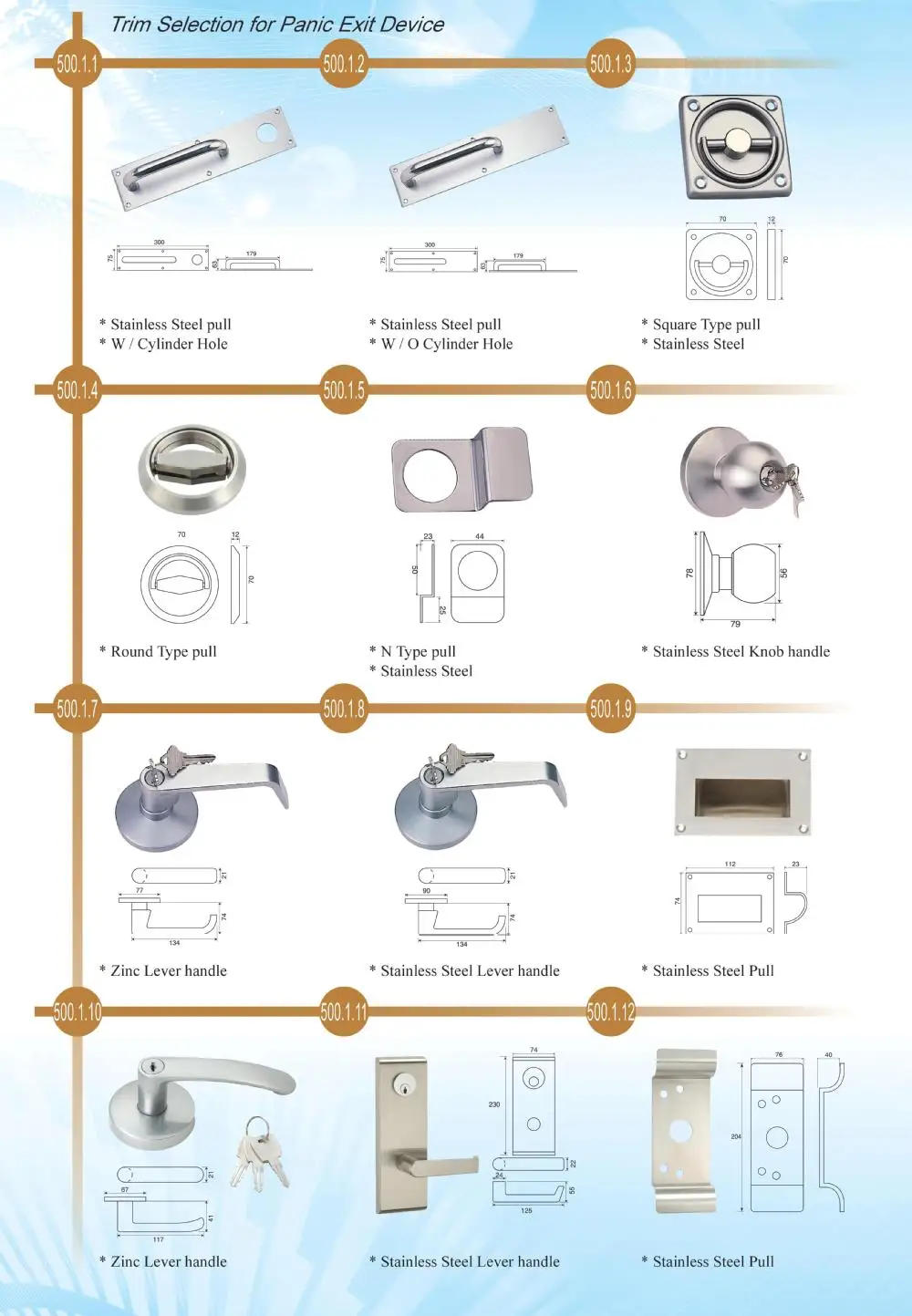 Ul Fire Rated Door Hardware - Buy Fire Rated Door Hardware,Ul Door ...