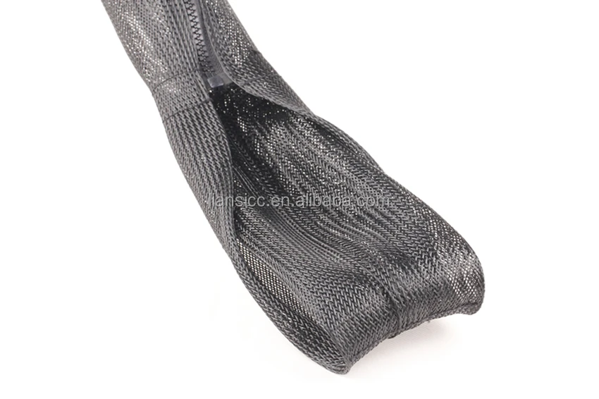 Cable Protection Zipper Braided Cable Sleeve For Electrical Wire Buy
