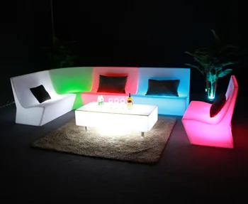 Led Love Seat Sofa Glowing Chair Sets Illuminated Bar Set Product On Alibaba