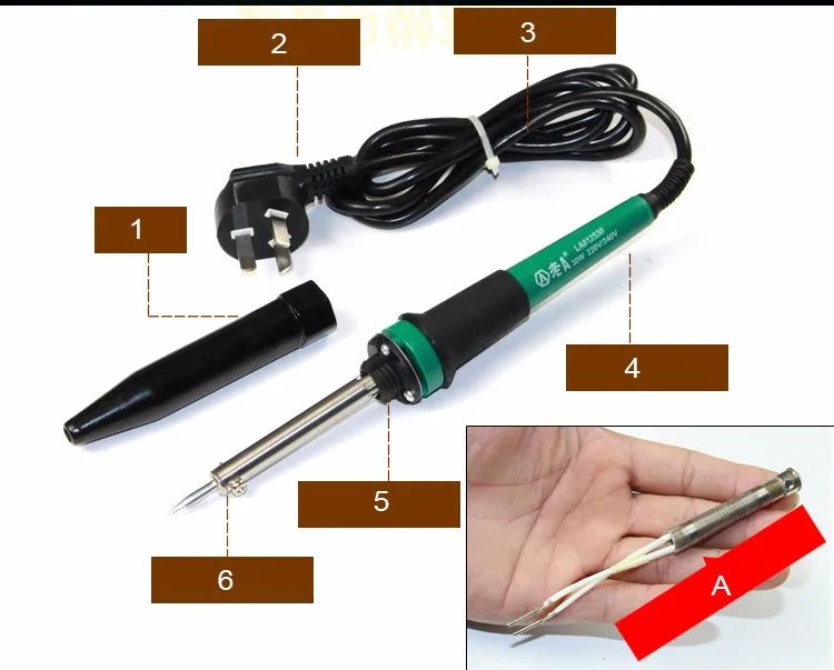 Laoa 30w Resist Oxidation Electric Soldering Iron With Long Service